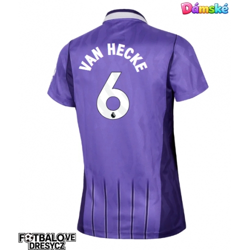 Tottenham Hotspur Jan Paul van Hecke #6 Dámské Alternativní Dres 2026-27 Krátký Rukáv Tottenham Hotspur Jan Paul van Hecke #6 Dámské Alternativní Dres 2026-27 Krátký Rukáv